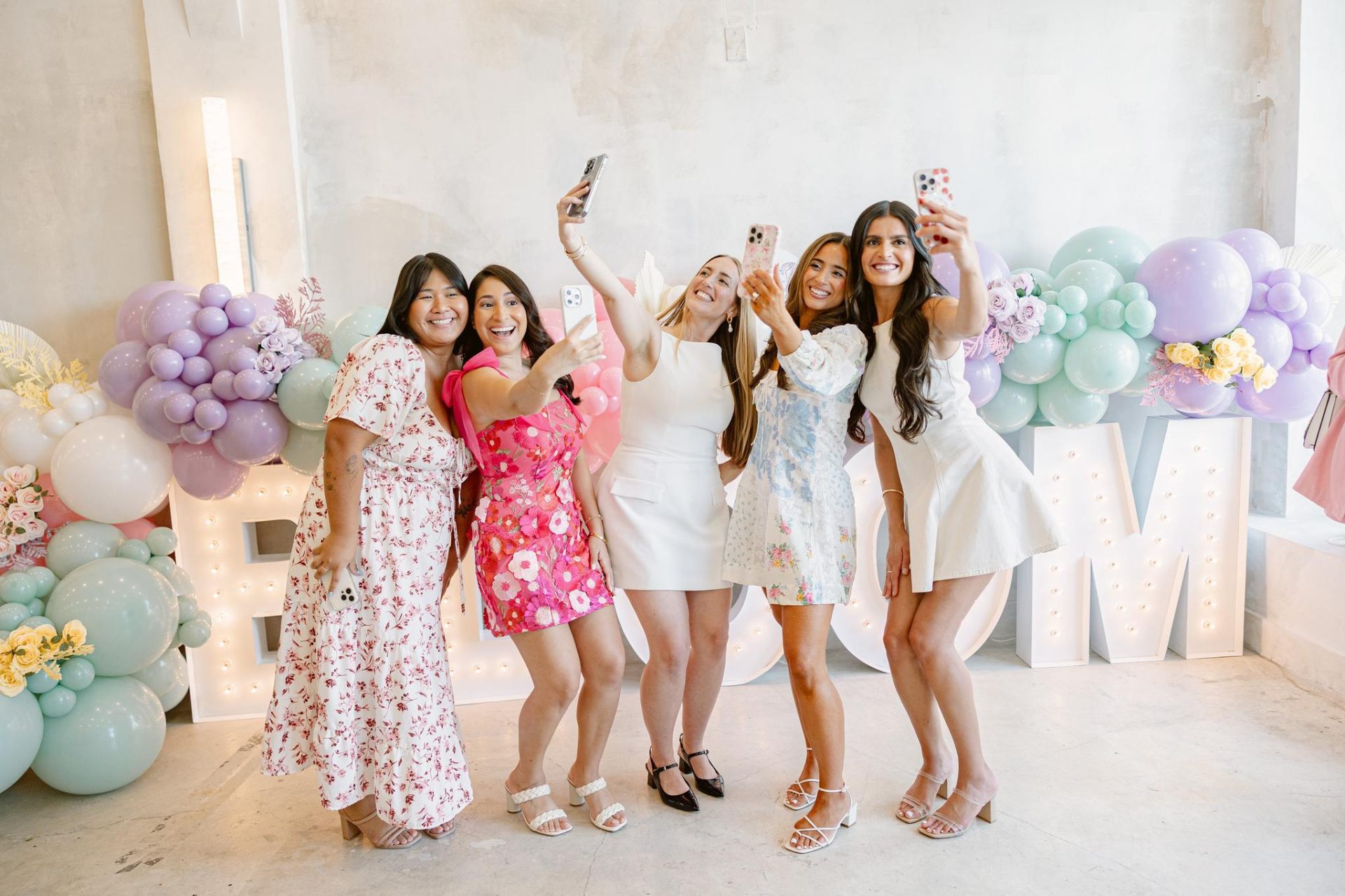 Women of the South Florida Fellowship community taking a selfie at an event